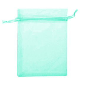 Pungă organza 10x15, culoare verde