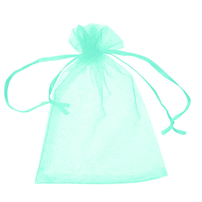Pungă organza 10x15, culoare verde