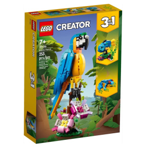 Constructor LEGO Creator Papagal exotic