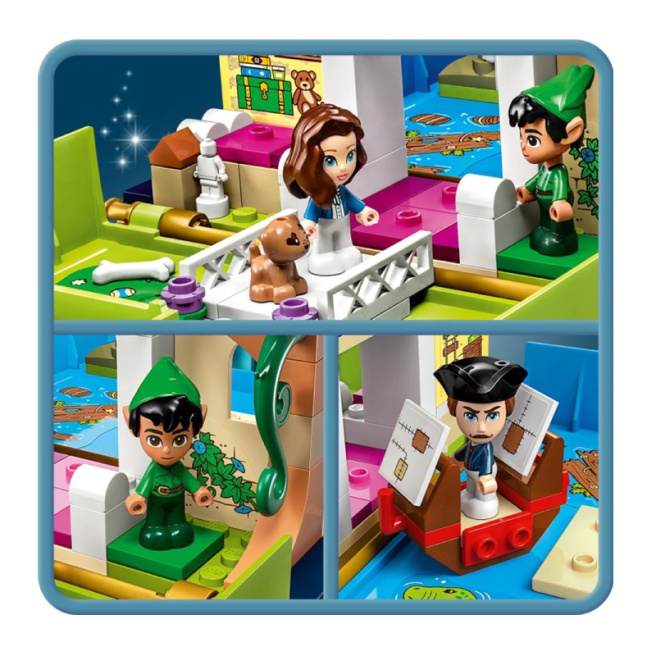 Конструктор  LEGO Disney Приключения Питера Пэна и Венди