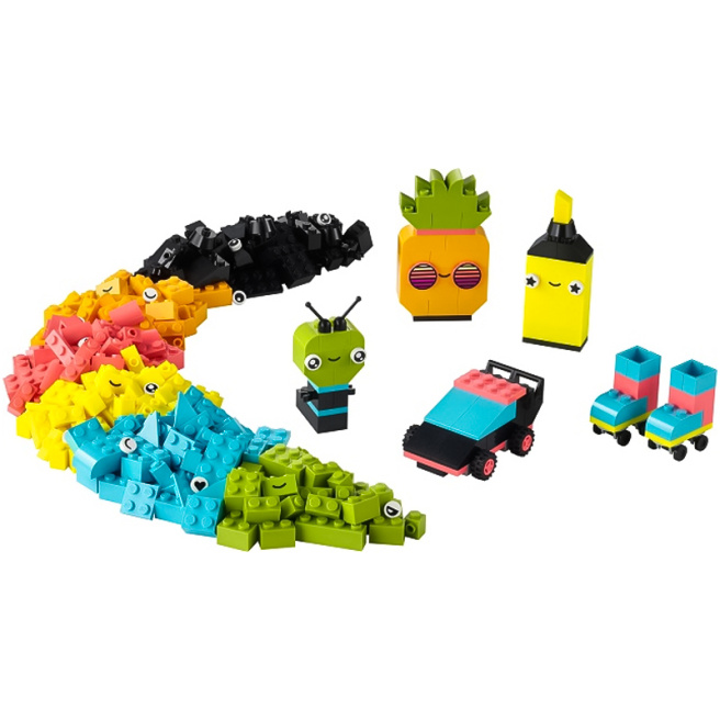 Конструктор  LEGO Classic Креативное неоновое веселье