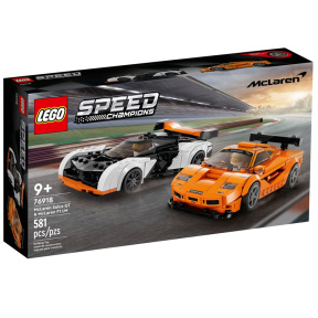 Конструктор  LEGO Speed Champions McLaren Solus GT и McLaren F1 LM