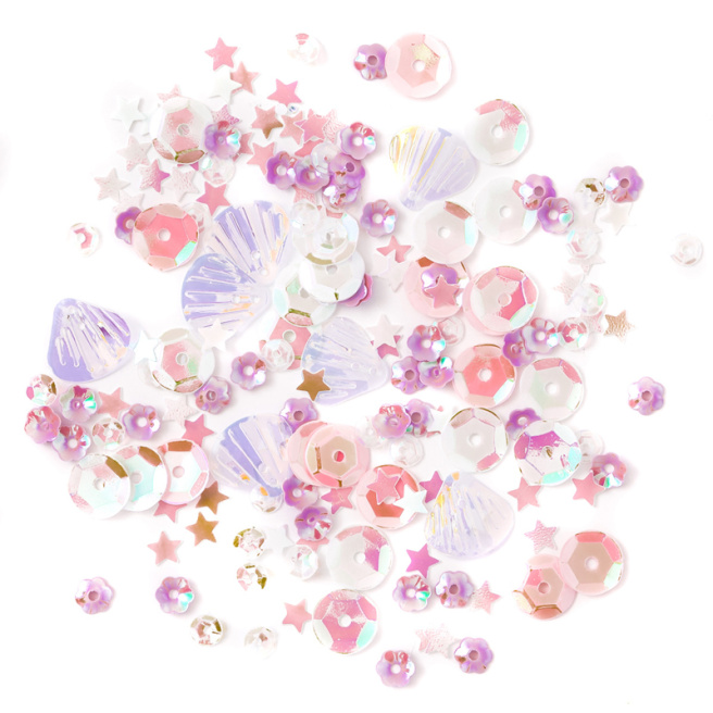 Paiete - Vis de unicorn, asortate, roz, 15 gr
