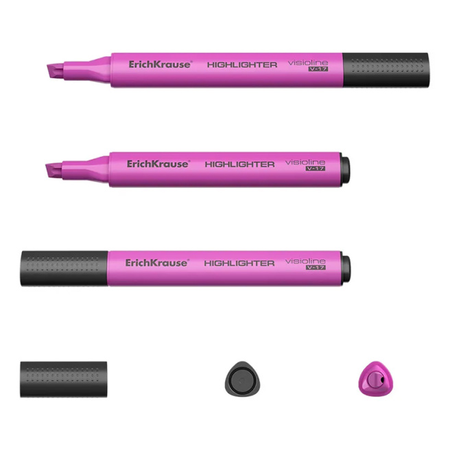 Textmarker ErichKrause V-17, roz
