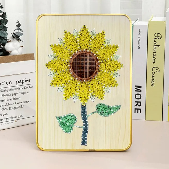 Set String Art "Floarea soarelui"