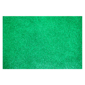 Фоамиран EVA глиттерный 1,8 мм, A4, цвет тёмно-зелёный