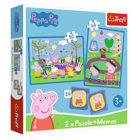 Happy moments with Peppa Pig "2in1 + memos"