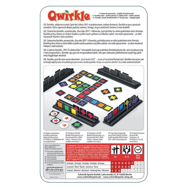 "Qwirkle. Металлическая коробка"