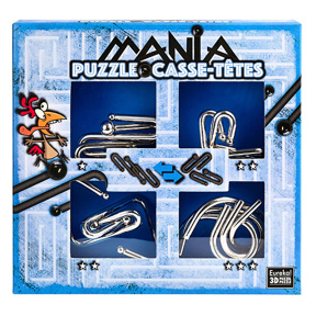 "Puzzle Mania Casse-tetes Albastru"