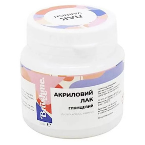 Lac verniș acrilic lucios BrushMe, 50 ml