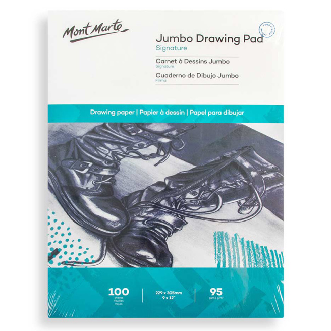 Sketchbook pentru desen Signature, 22,9 x 30,5 cm, 100 foi, 95 g