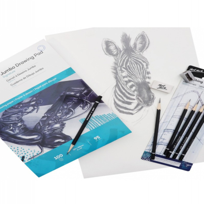 Sketchbook pentru desen Signature, 22,9 x 30,5 cm, 100 foi, 95 g