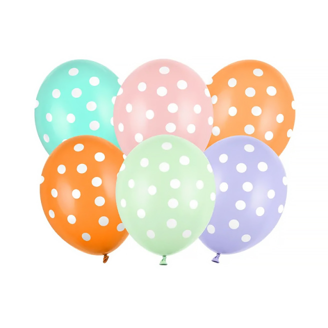 Balon, Dots, Mix multicolor