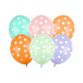 Balon, Dots, Mix multicolor