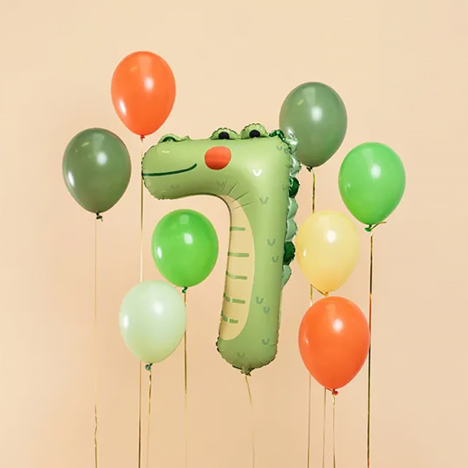 Balon de folie Cifra Animals, Crocodil