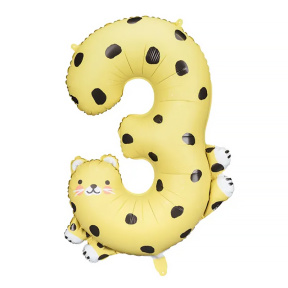 Balon de folie Cifra Animals, Ghepard