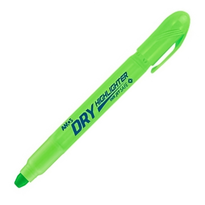 Textmarker AMOS uscat, verde