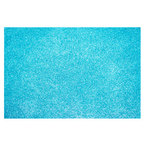 Foamiran EVA cu sclipici 1,8 mm, A4, culoare albastru deschis