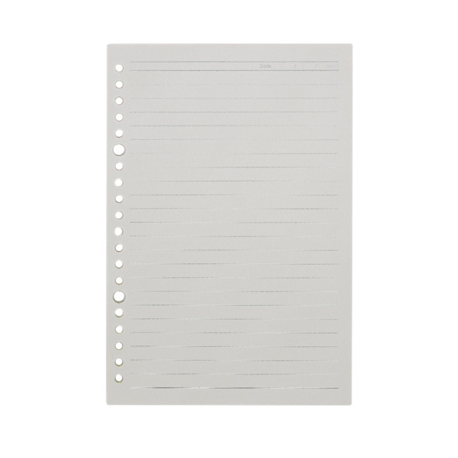 Bloc de schimb pentru caiet cu inele A5 50 foi linie Languo