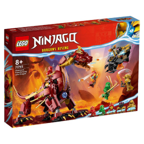 Constructor LEGO Ninjago Dragon de lavă cu puterea valului de căldură