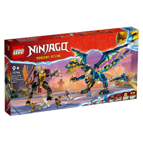 Constructor LEGO Ninjago Dragon elementar împotriva Împărătesei