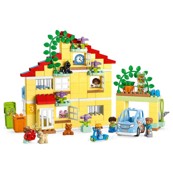 Constructor LEGO DUPLO Casă familială 3 în 1
