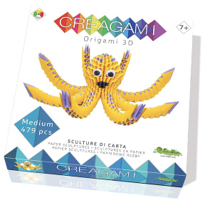 Origami modular Caracatiță (set mediu)