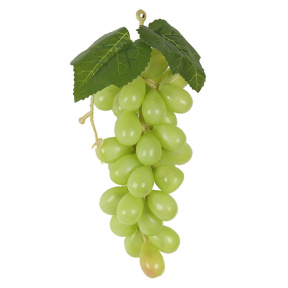 Fructe pentru decor, Strugure, verde 36 bobițe, 18 cm