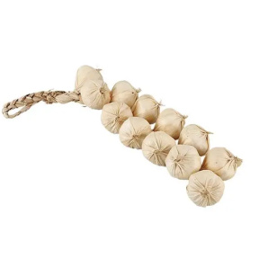 Legume pentru decor, Legătură, Usturoi, alb 10 buc, 45 cm