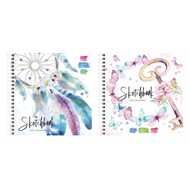 Sketchbook ArtSpace "Ethno style", cu spirală, А5, 40 foi