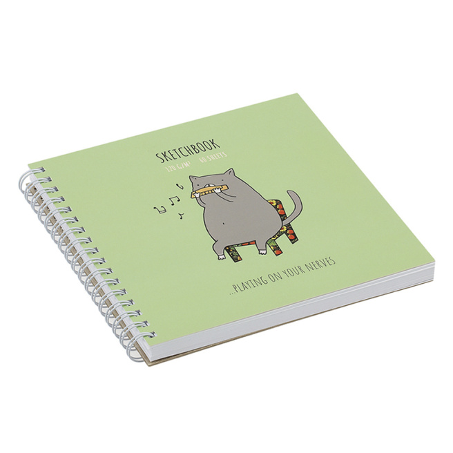 Sketchbook MESHU "Harmonicat", cu spirală, А5, 60 foi