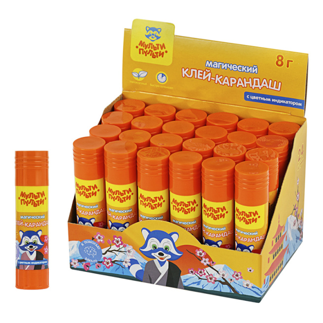 Adeziv-creion PVP Multi-Pulti "Enot în Japonia" Magic, 8gr