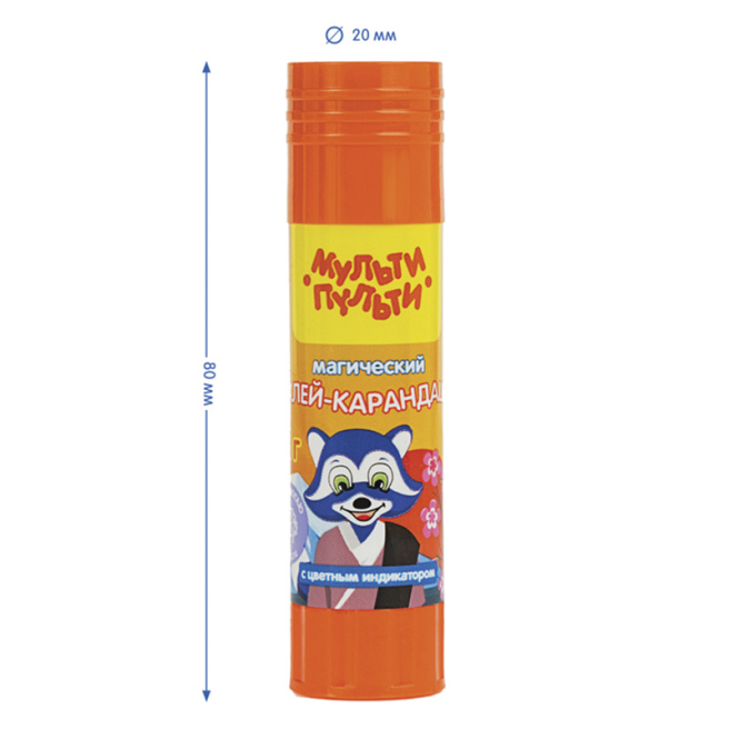 Adeziv-creion PVP Multi-Pulti "Enot în Japonia" Magic, 8gr