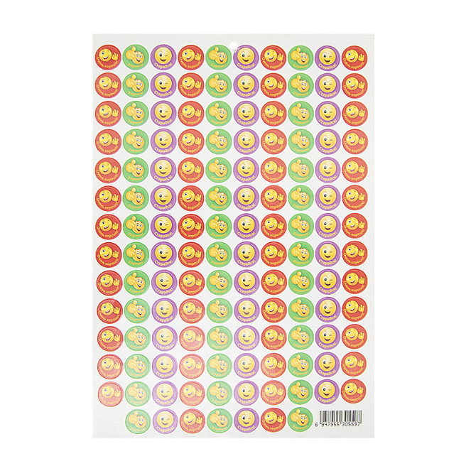 Autocolante "Smileys pentru școală" 60+ RU