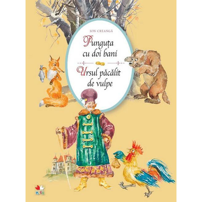 Punguță cu doi bani. Ursul păcălit de vulpe