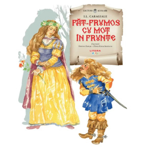 Lecturi școlare/ilustrații. Făt-Frumos cu moț în frunte