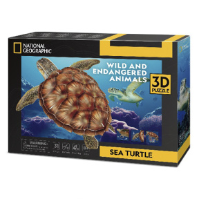 3D puzzle Broască țestoasă