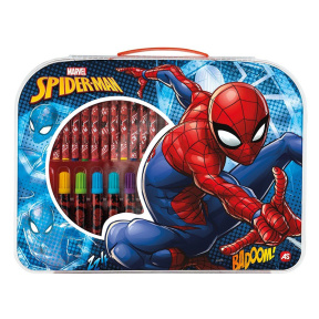 Set pentru desen în valiză Spider man, 34 articole