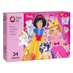 Joc cu magneți Îmbracă Prințesa