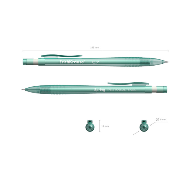 Creion mecanic ErichKrause "Spring" 0.7mm