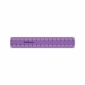 Riglă din plastic ErichKrause Standart 15 cm lilac