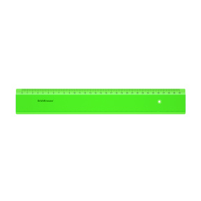 Riglă din plastic ErichKrause Neon 30 cm, verde