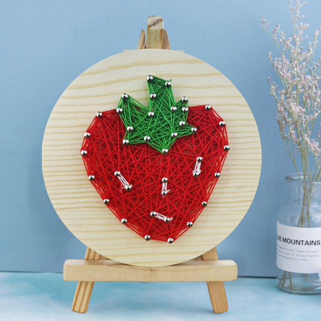 Set String Art 11x11 "Căpșună"