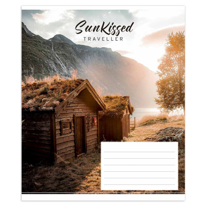 Caiet 24 foi linie Shkolyarik 3232 Sun kissed