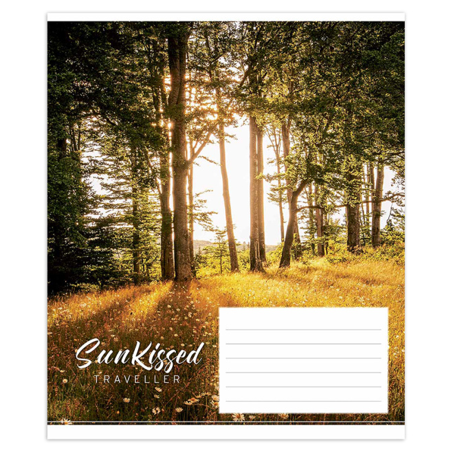 Caiet 24 foi linie Shkolyarik 3232 Sun kissed