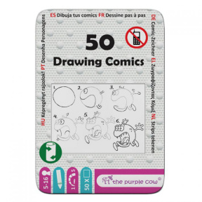 Joc de masă "Desenează comics", magnetic (RO)