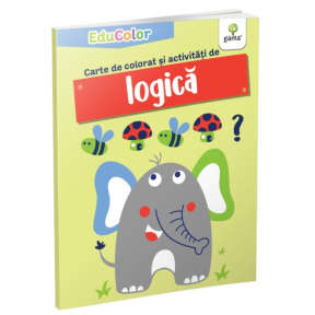 Carte de colorat și activități de logică GAMA