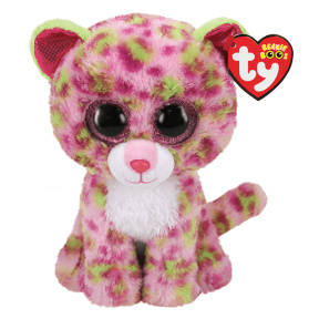 Мягкая игрушка Beanie Boos Розовый леопард 15 см