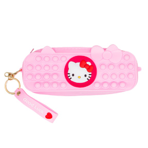 Пенал школьный Hello Kitty, бледно-розовый