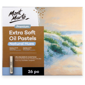 Set pastel Pasteluri Extra Soft Oil 26 culori, Nuanță Naturală